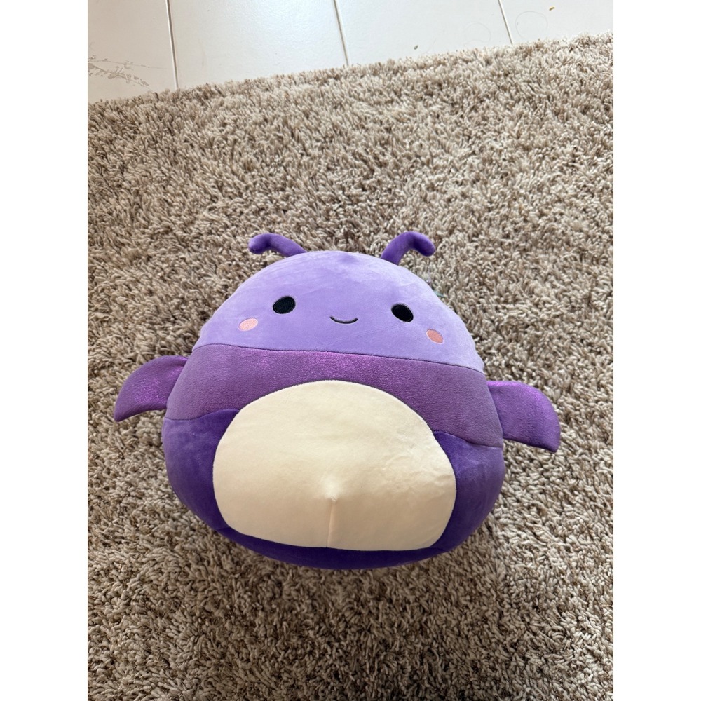 Squishmallows Axel The Purple Beetle Plush 12 Inch New With Tags